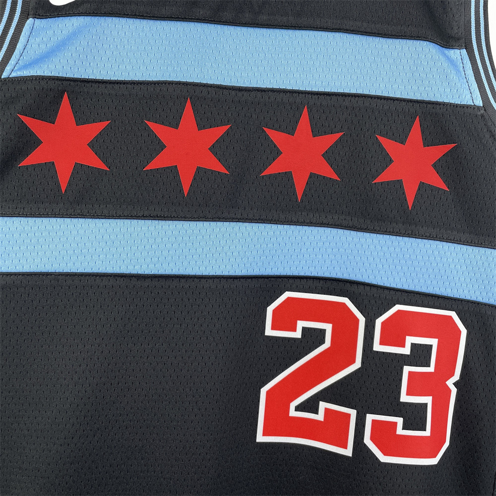 NBA Chicago Bulls JORDAN#23 2019 Black JORDAN Edition Swingman Jersey S-XXL