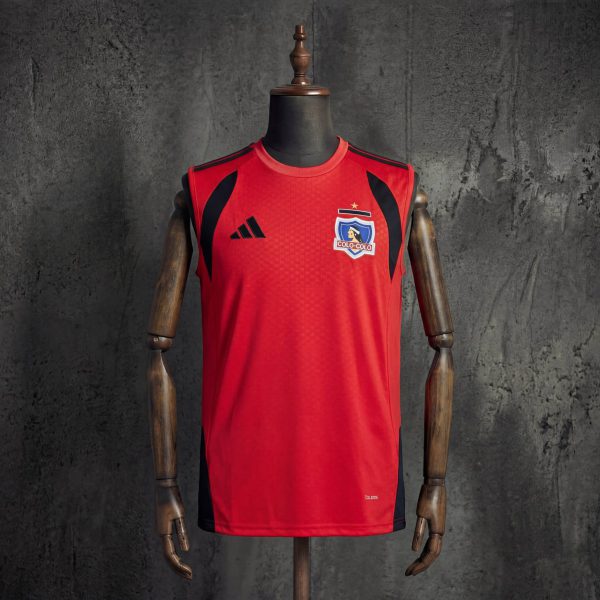 2026 Colo Colo Training Red Vest Fan Version