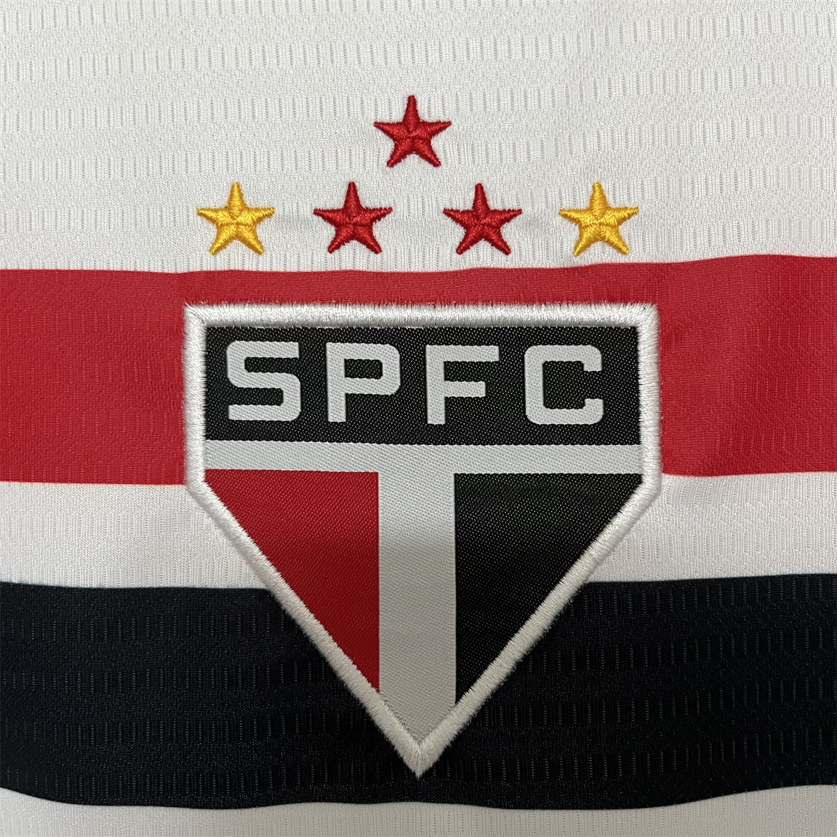 24/25 kids kits sao paulo home jersey size: 16-28