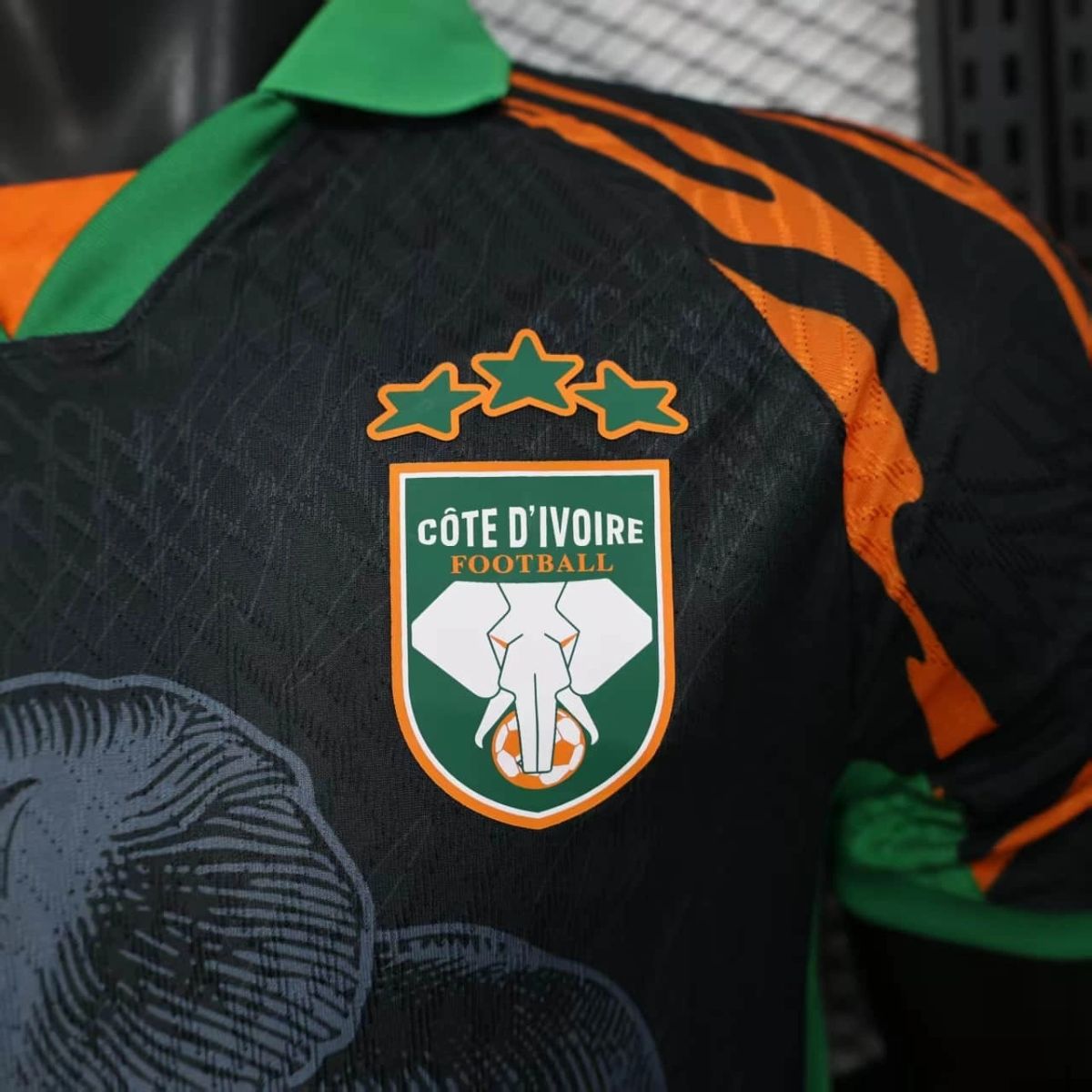 2025/26 Ivory Coast Special edition Black Jersey Player Version