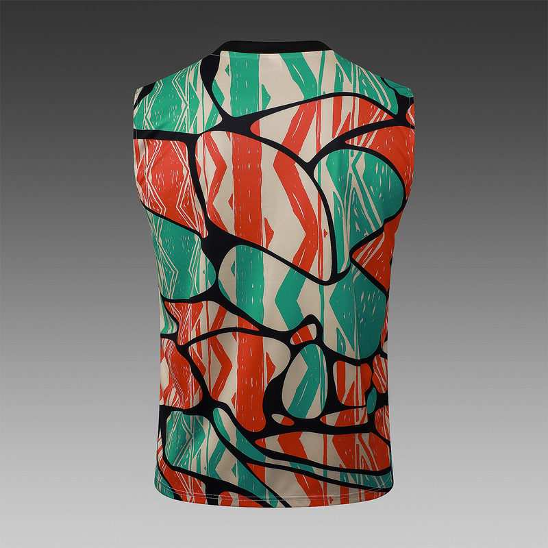 24/25 Arsenal Red Green Training Set Shirt and Shorts
