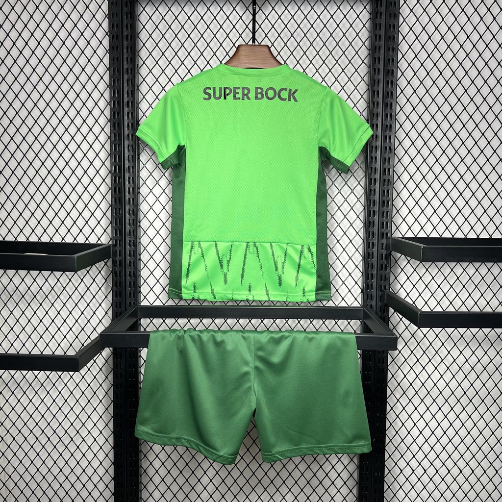 24/25 Sporting CP Thirds Away jersey Kid Kits Size 16-28