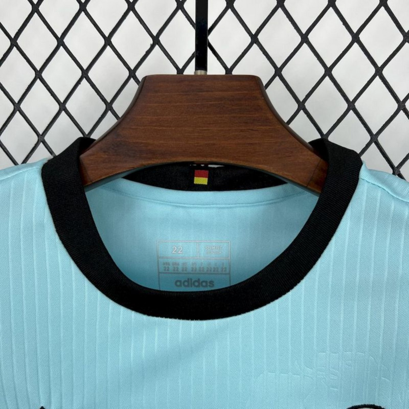 2025/26 Germany 125th Anniversary Blue jersey Kid Kits Size 16-28