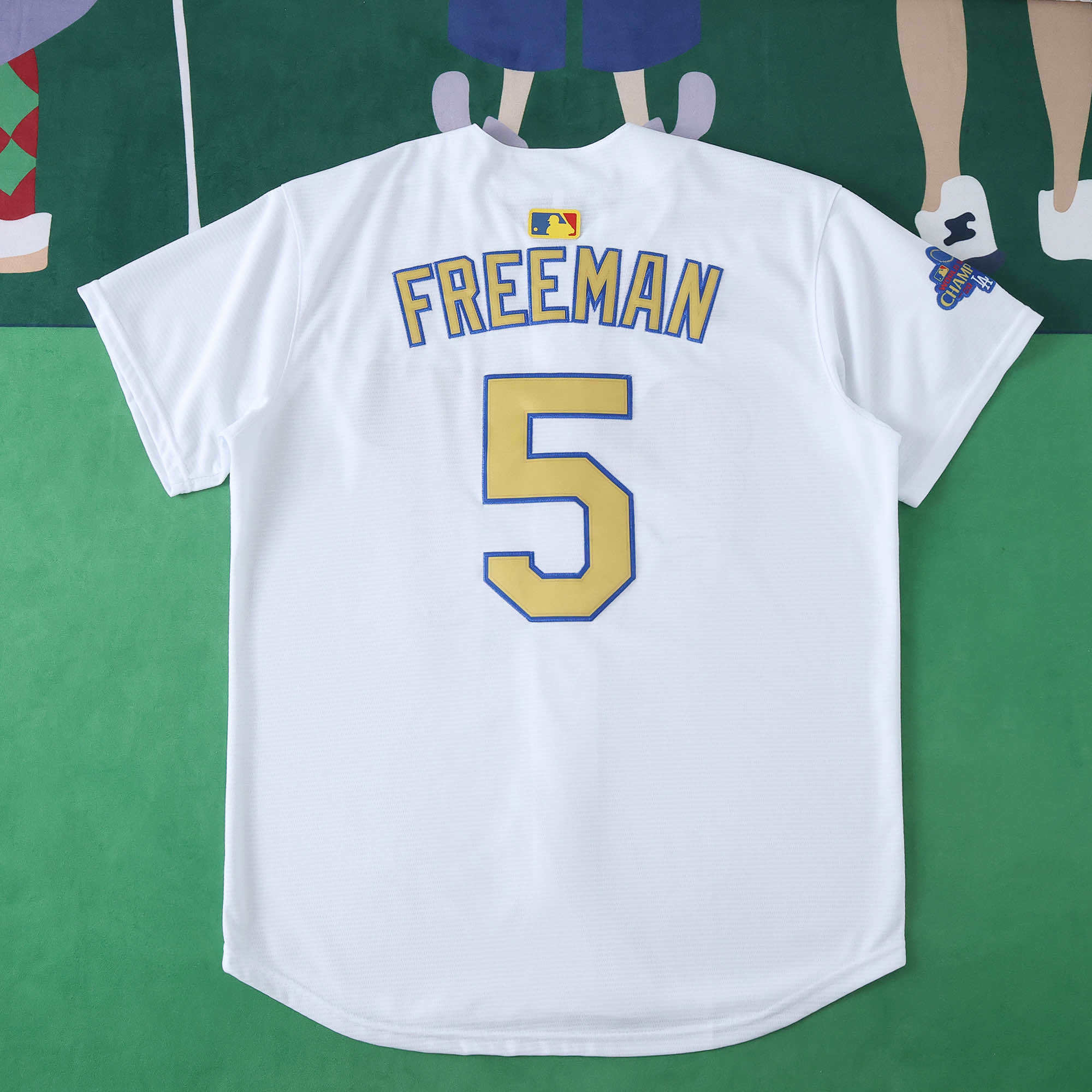 MLB 2025 LosAngeles Dodgers White Jersey