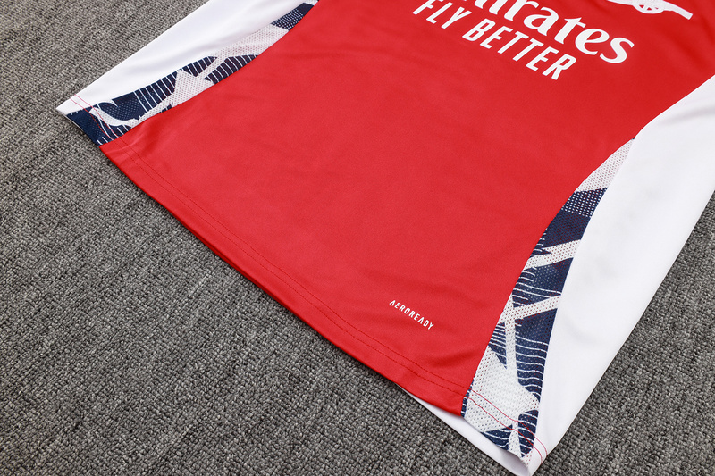 24/25 Arsenal Red Long-sleeved half-pull training kit Football team kit
