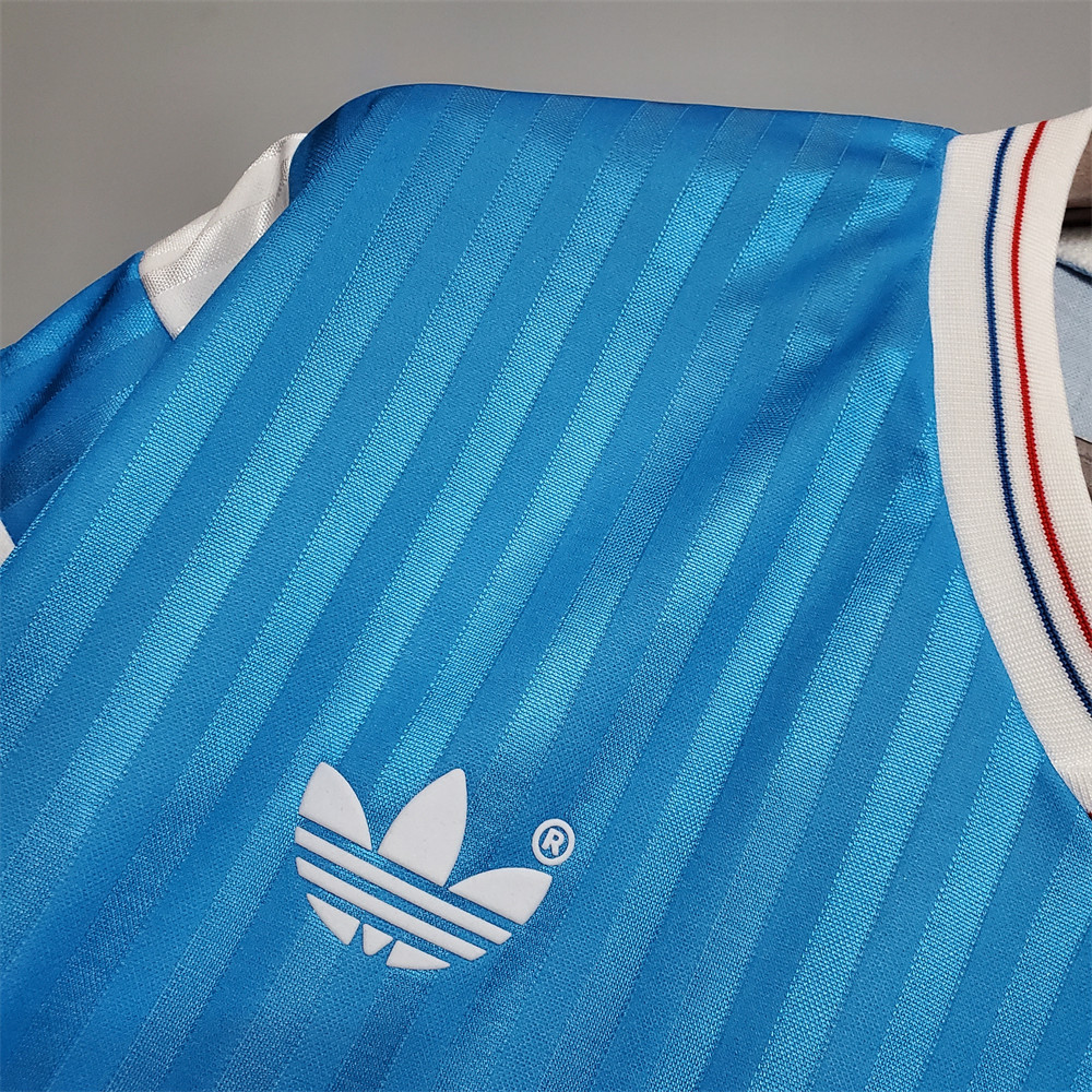 Retro Marseille 1990 Away jersey Fan Version