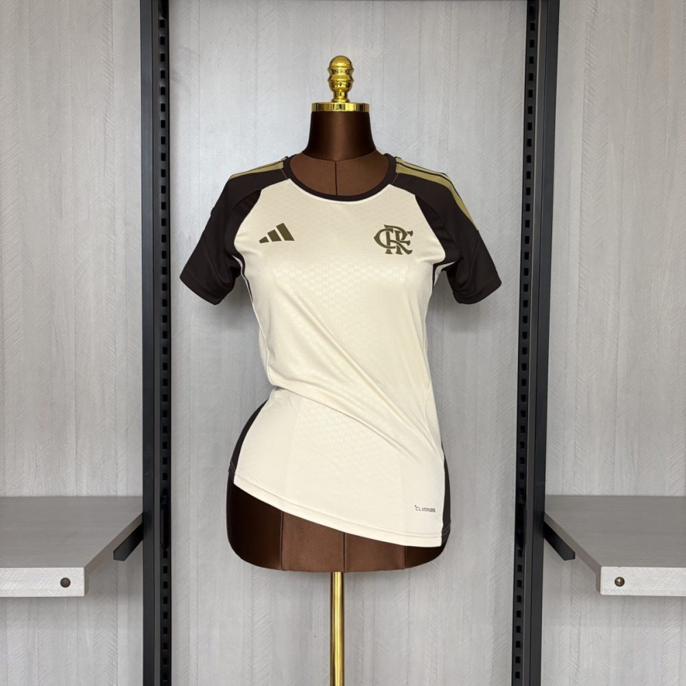 Women's 2026/27 Flamengo Training Beige Jersey