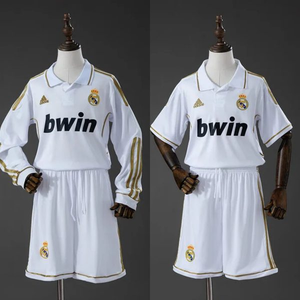 Retro Real Madrid 2011/12 Home Kid Kits