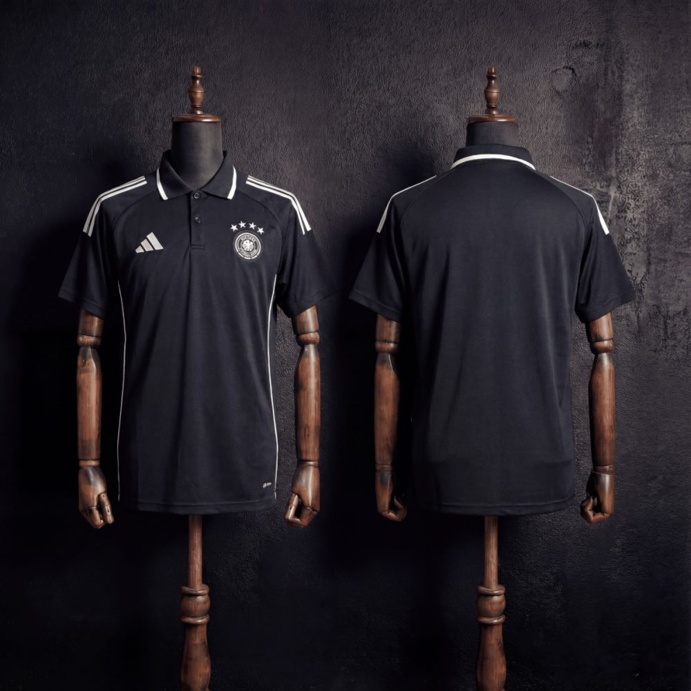 2026 Germany Training Black Polo Fan version