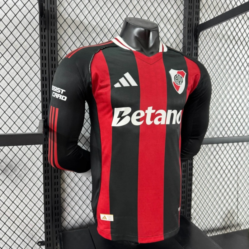 2025/26 River Plate Away Jersey Long Sleeve Player Version