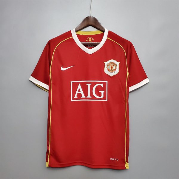 Retro Manchester United 06/07 home jersey Fan Version