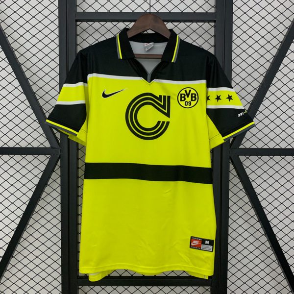 Retro Dortmund 96/97 Home jersey Fan Version