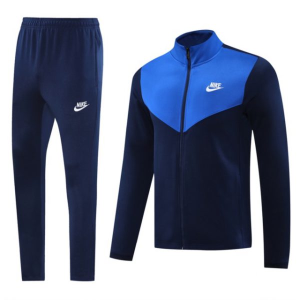 2024 Nike Sapphire Blue Jacket Training Suit Set Football Team Shirt Sports Fashion