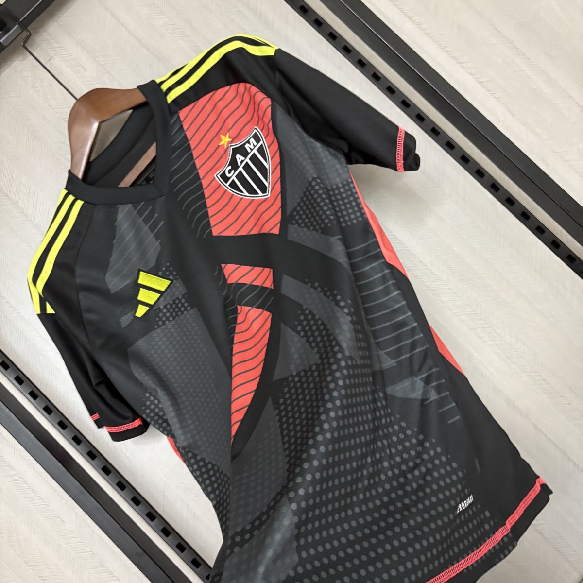 2025/26 Atletico Mineiro Goalkeeper Black jersey Fan version