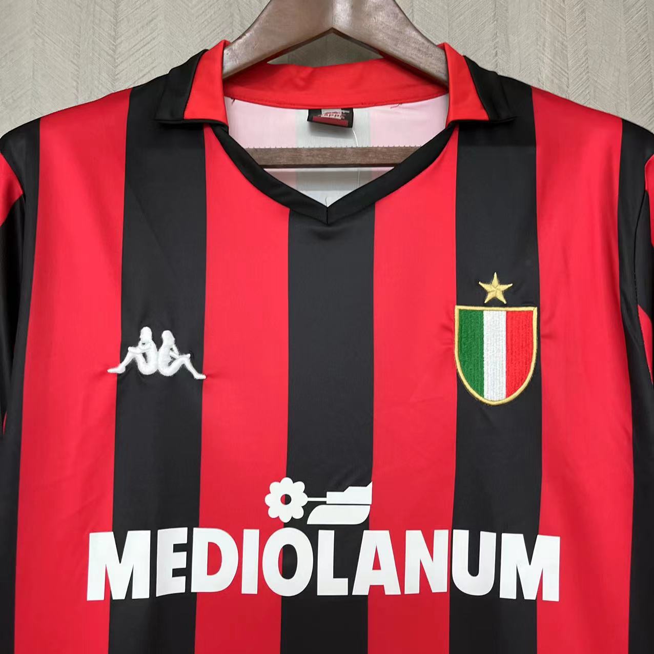 Retro AC Milan 89/90 Home jersey Fan Version