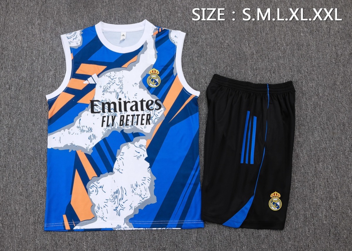 2026 Real Madrid Camouflage color Training Set Shirt andShorts