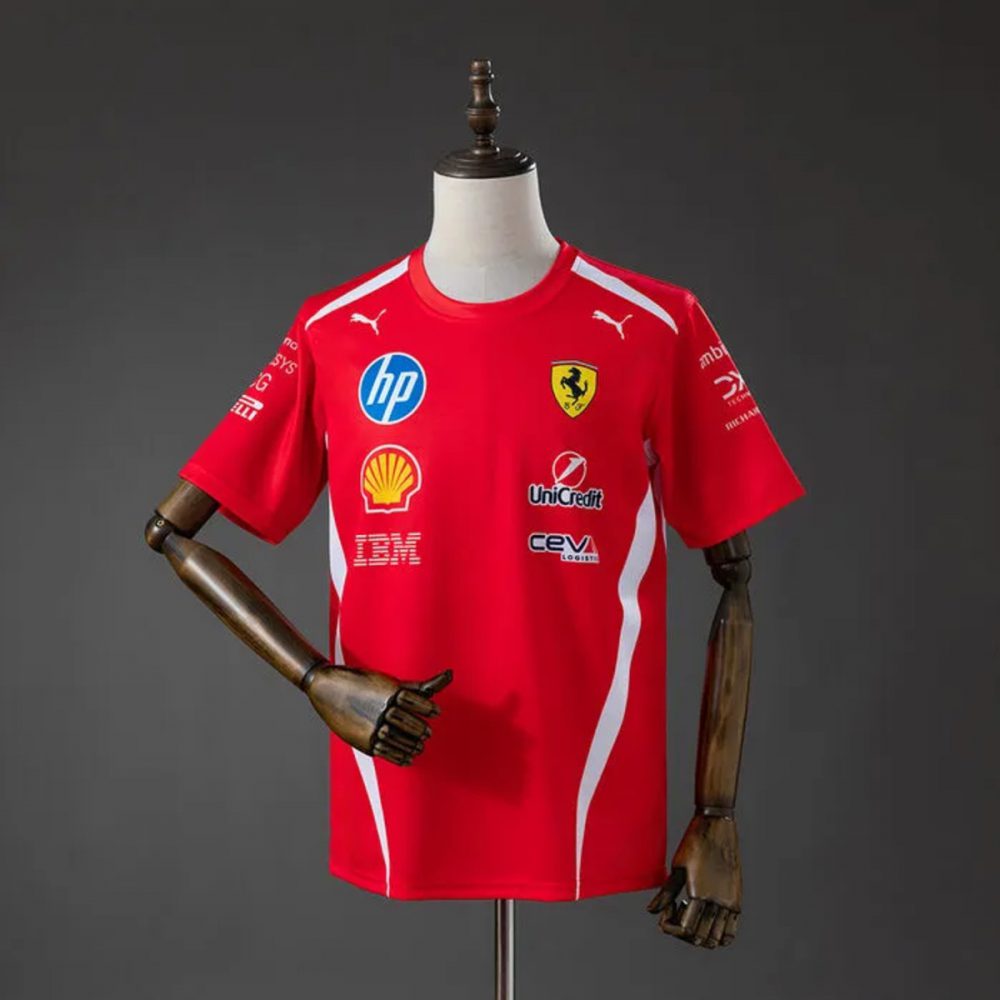F1 Racing Scuderia Ferrari 2026 Red Jersey