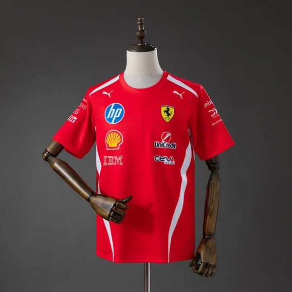 F1 Racing Scuderia Ferrari 2026 Red Jersey