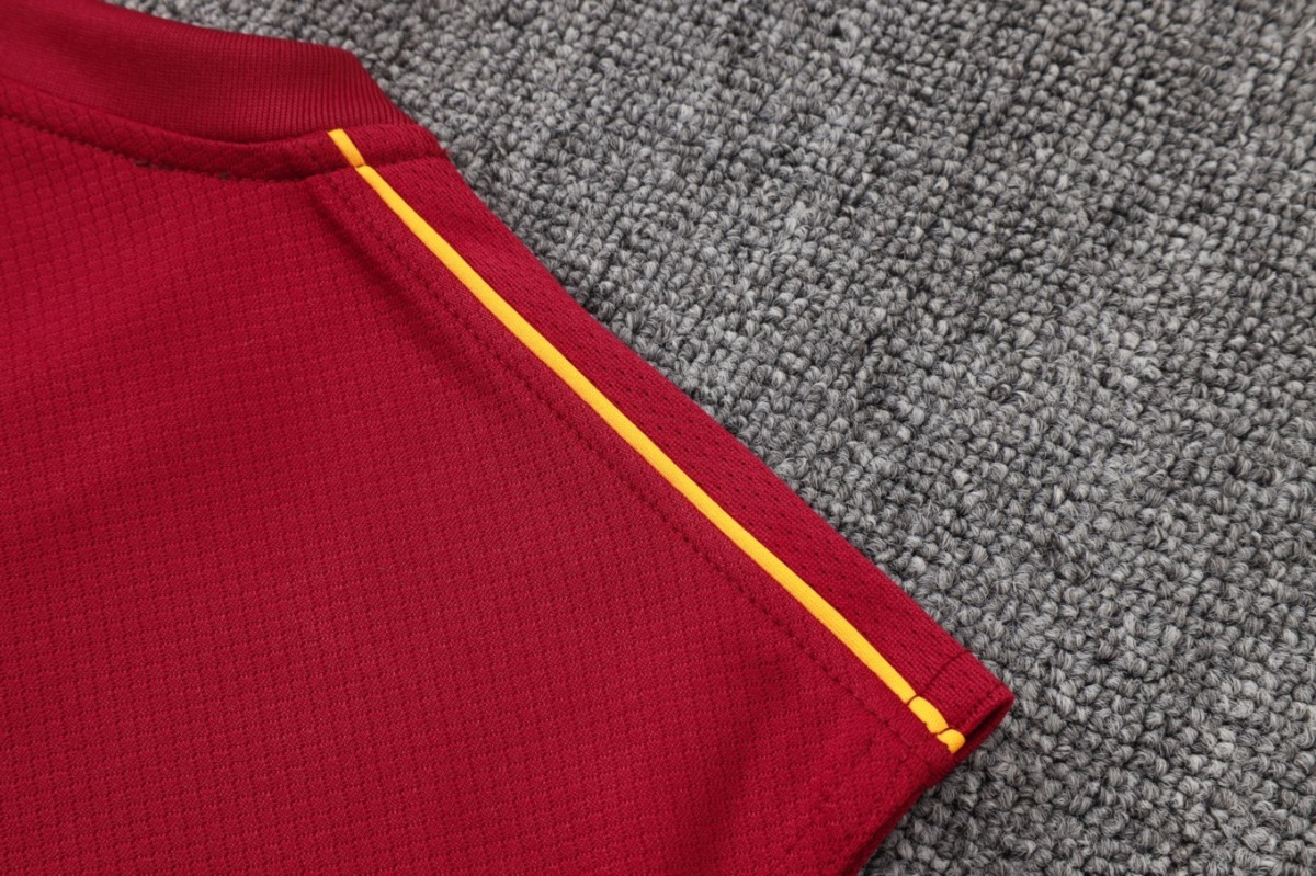 2026 Barcelona Maroon Training Set Shirt and Shorts