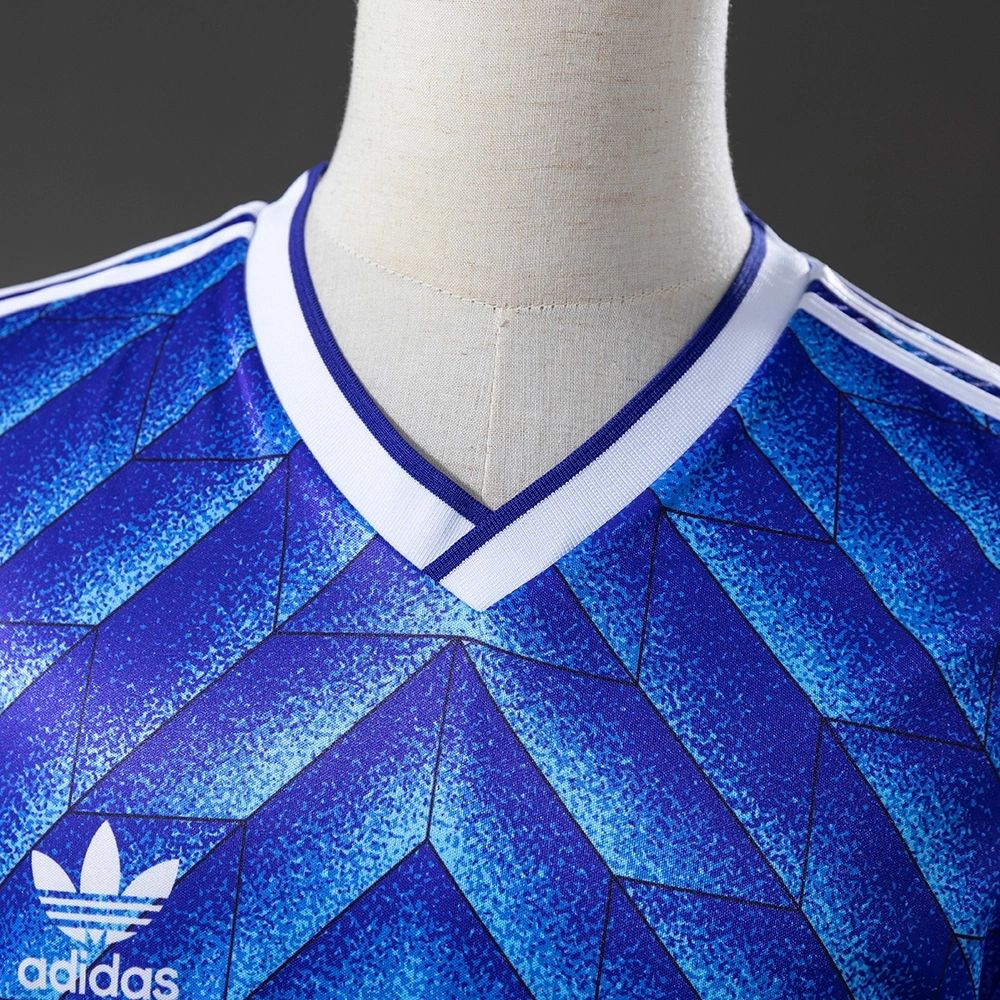Retro 1988/89 Schalke 04 Home jersey Fan Version