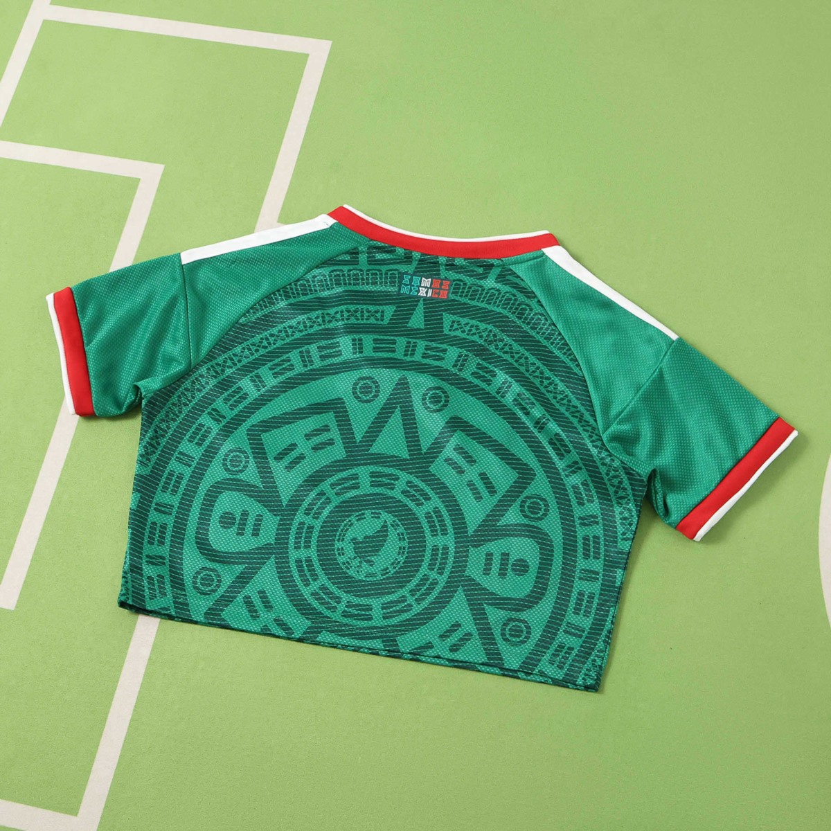 Mexico 2026 World Cup Home Women's Crop Jersey
