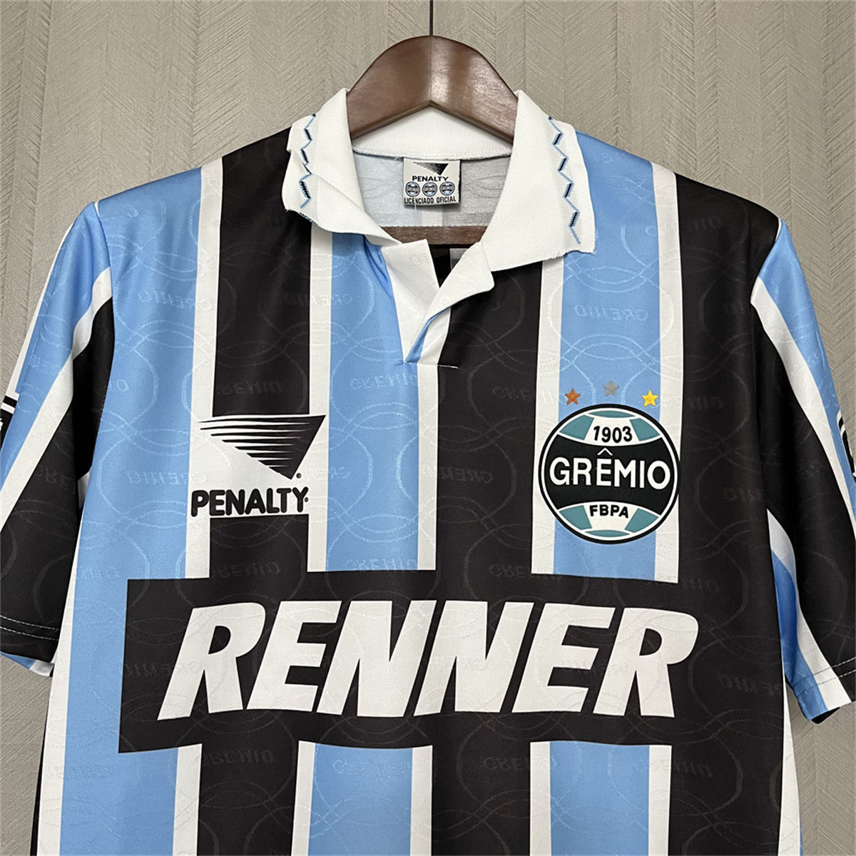 Retro 1995/96 Gremio Home jersey Fan Version