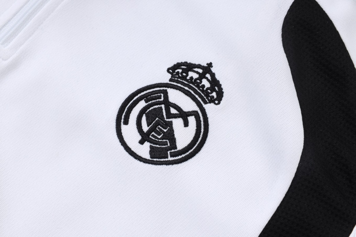 2026 Real Madrid White Training Set Shirt and Shorts