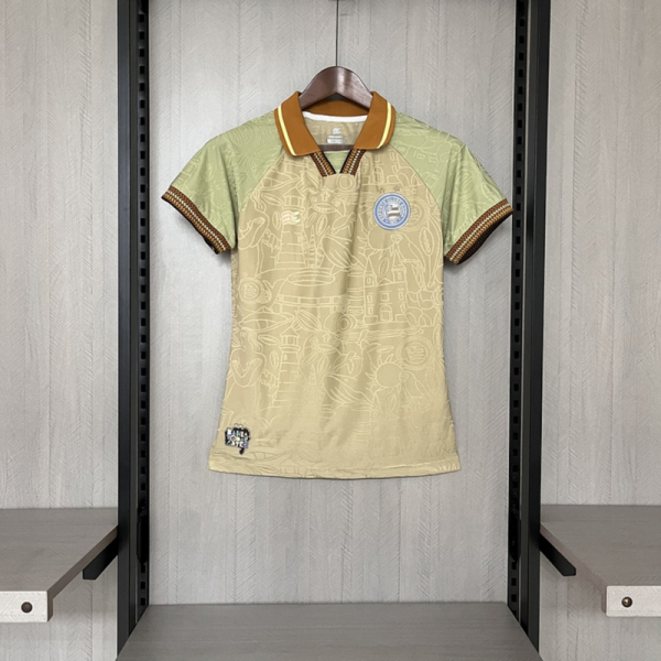 2025/26 Bahia Beige Women's Jersey Fan Version