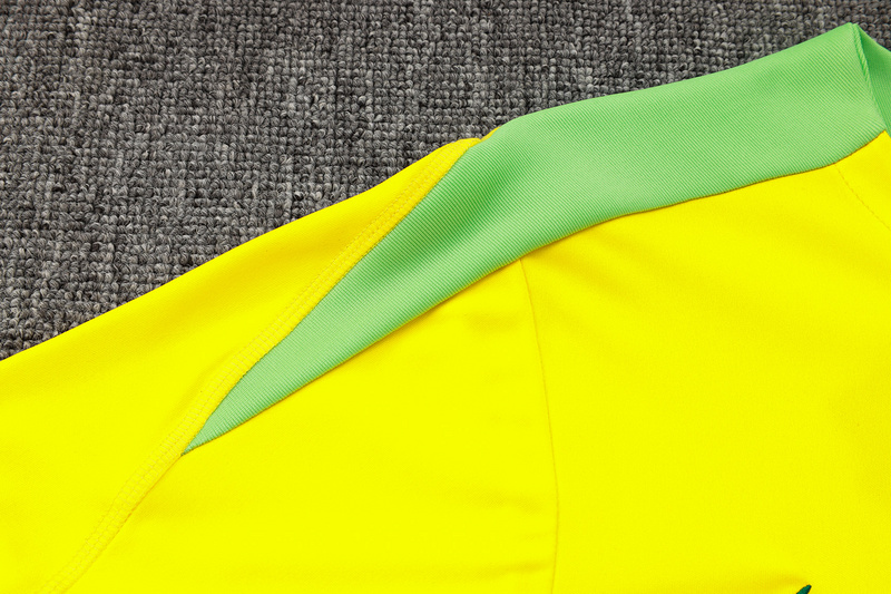 24/25 Brazil Yellow Training Set Shirt and Shorts