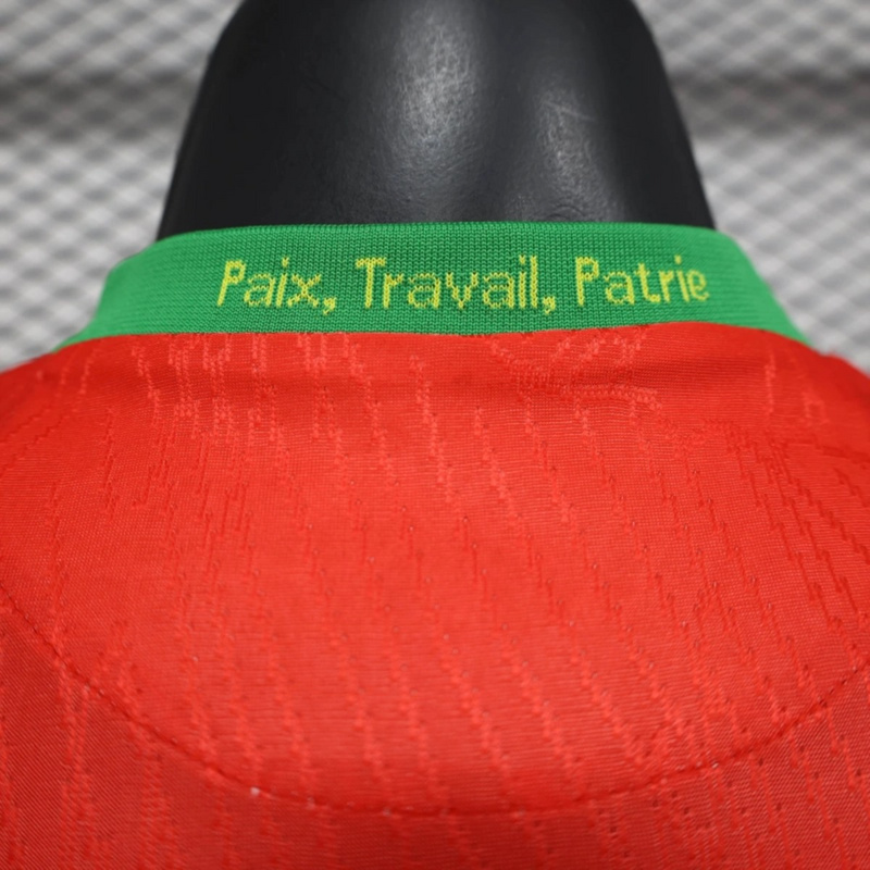 2025/26 Cameroon Away Red jersey Player Version