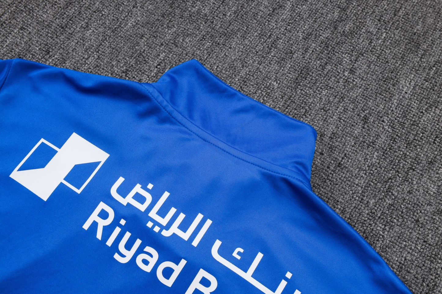 202526 AI Hilal Riyadh Colorful BlueLong-sleeved half-pull training kit Football team kit