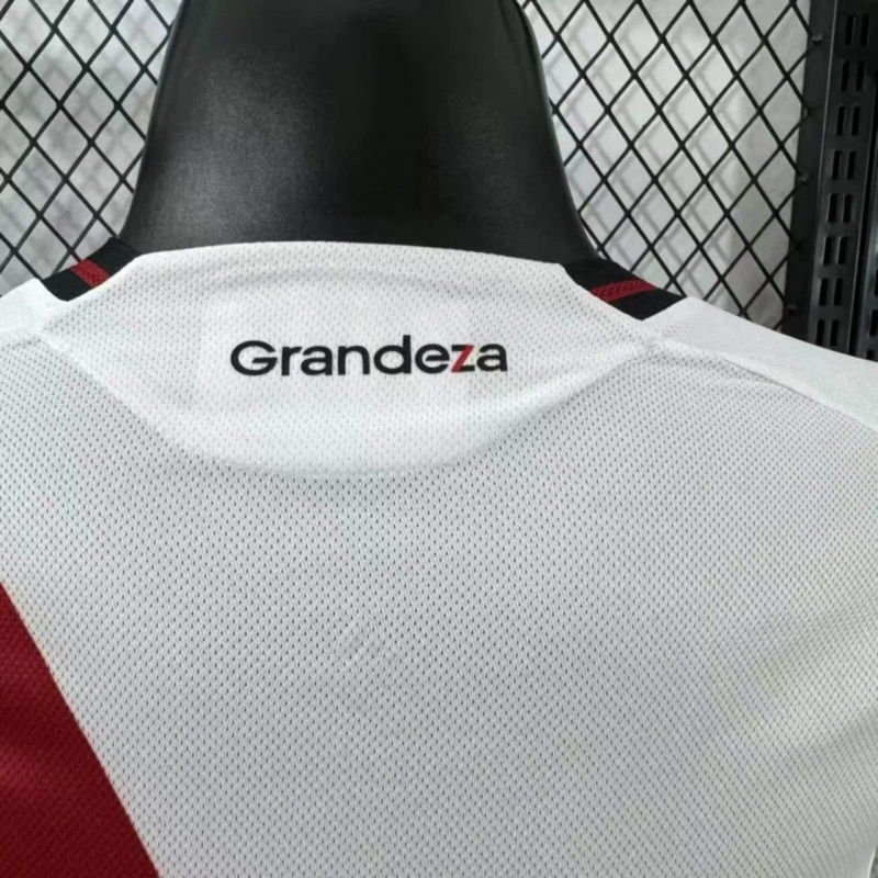 2025/26 River Plate Home Long Sleeve Jersey Player Version
