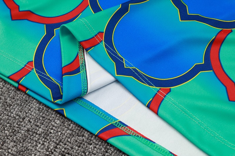 24/25 Barcelona Blue green Training Set Shirt and Shorts
