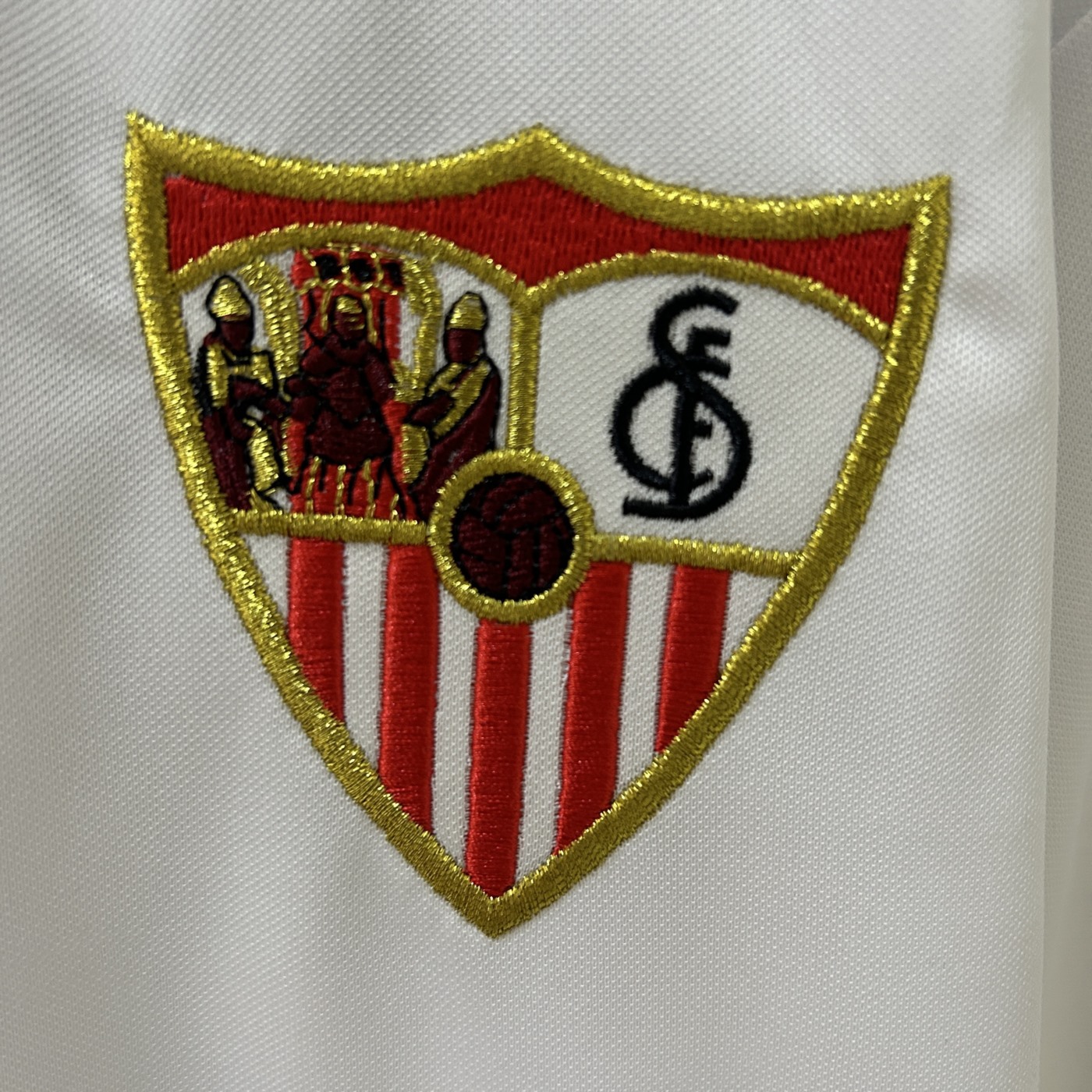 Retro Sevilla 2012-2013 Home Shirt, Fan Version, White