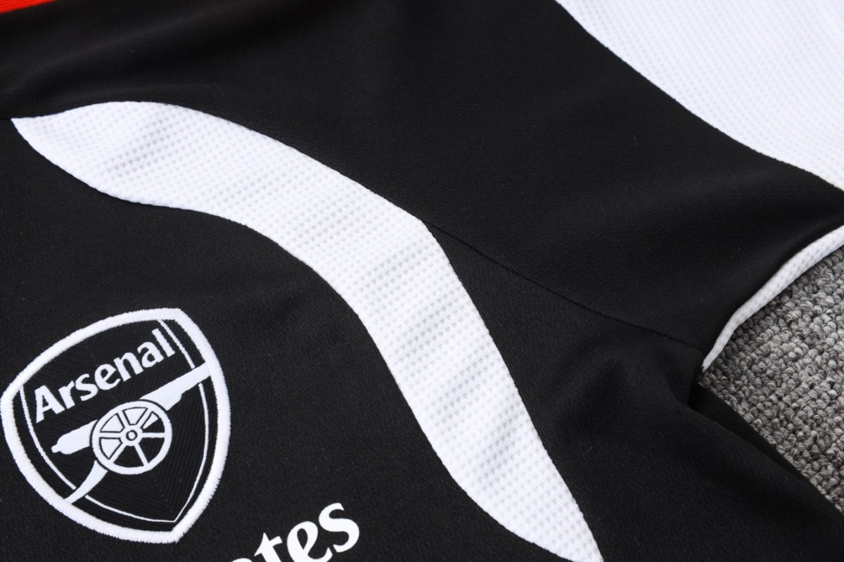 2026 Arsenal Black Training Set Shirt and Shorts