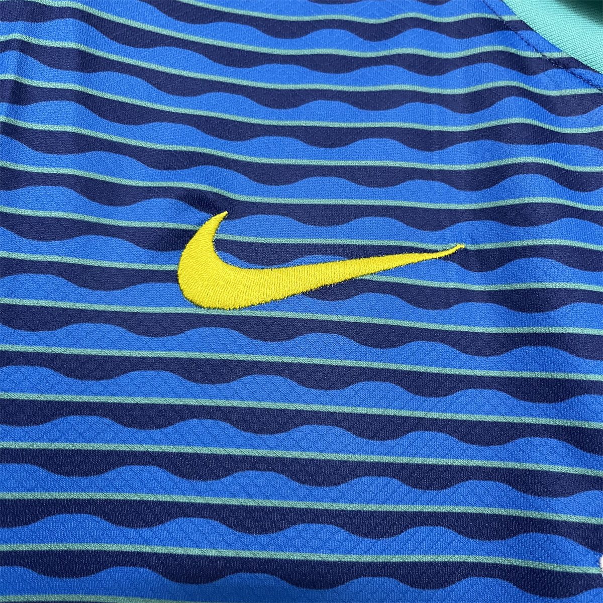 2024/25 Brazil away Blue jersey Fan Version
