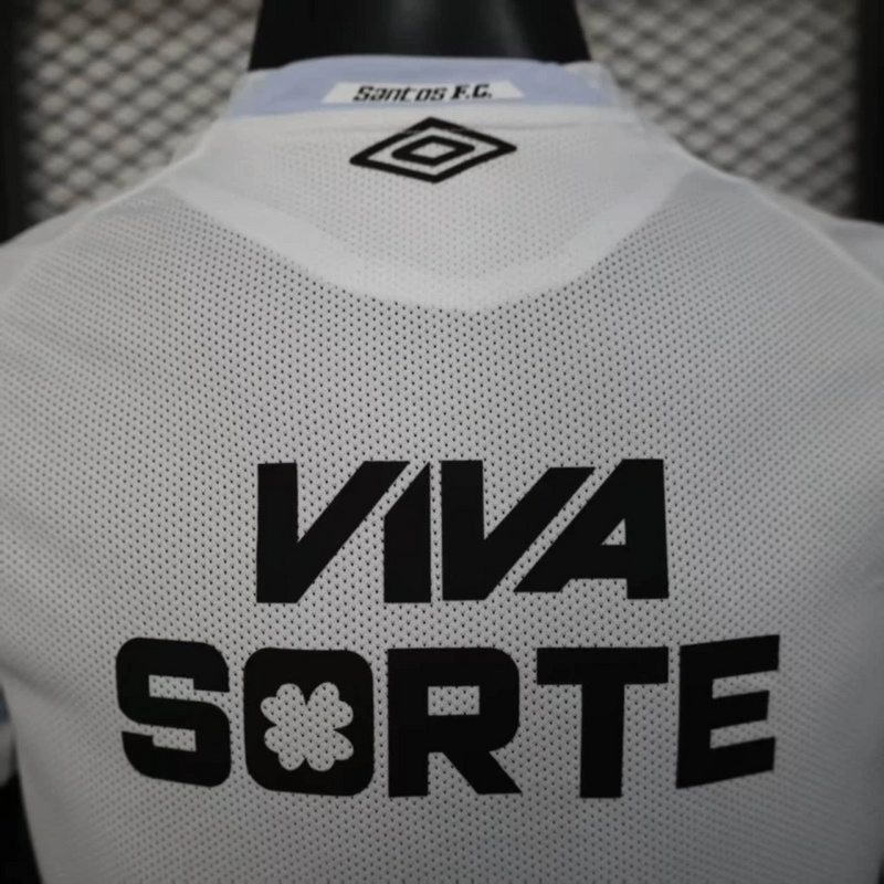 2024/25 Santos Home Jersey With Sponsors jersey Player Version