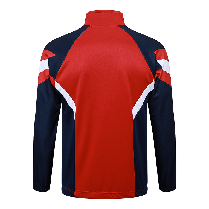 2024/25 Arsenal Red Jacket Training Suit Set Football Team Shirt Sports Fashion