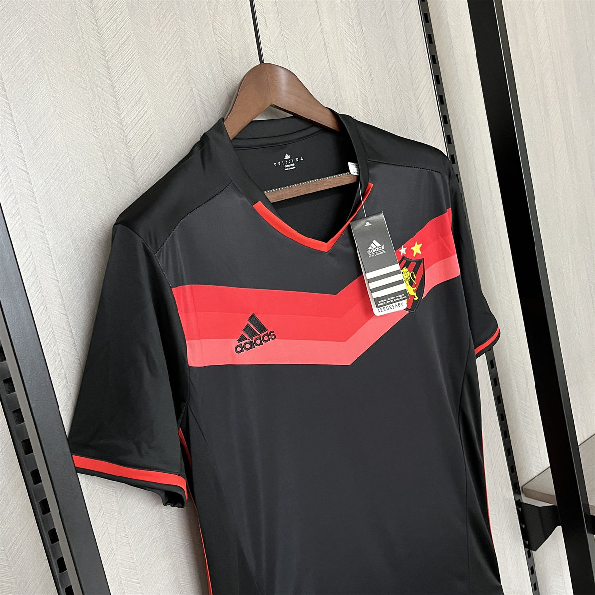 Retro 2016/17 Sport Recife Black jersey Fan Version