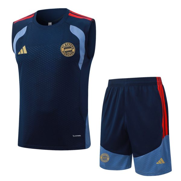2026 Bayern Munich Royal blue Training Set Shirt andShorts