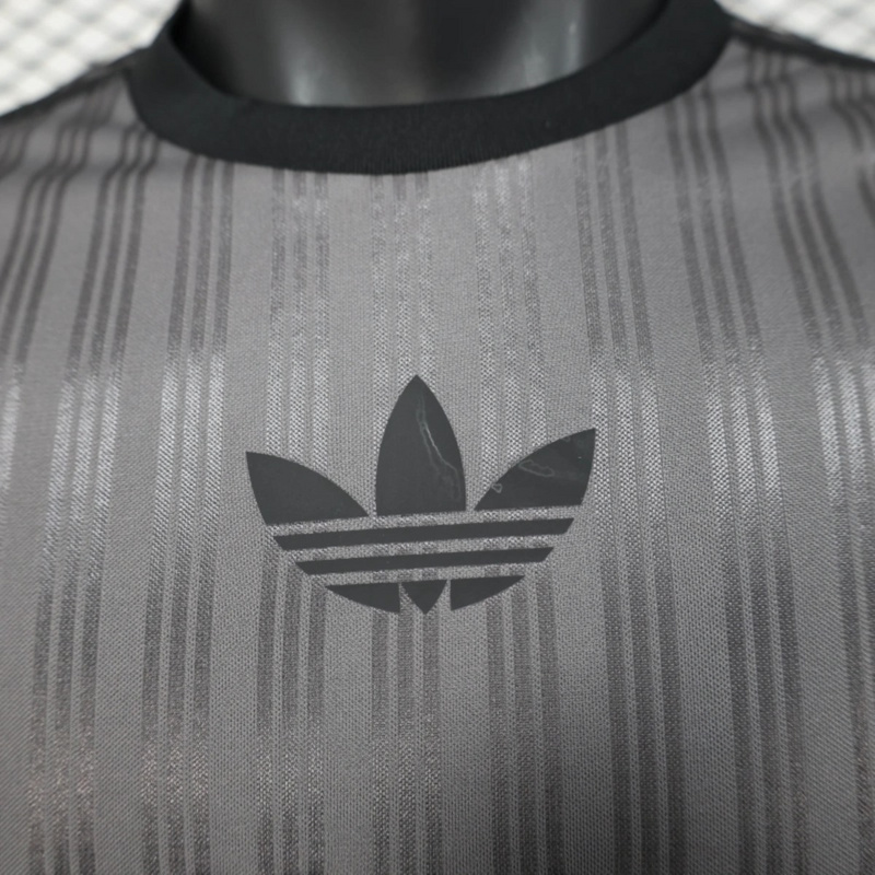2025/26 Adidas Trefoil casual Gray jersey Player Version