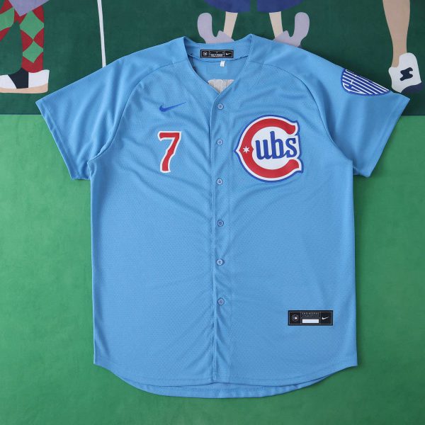 MLB Chicago Cubs Blue Jersey