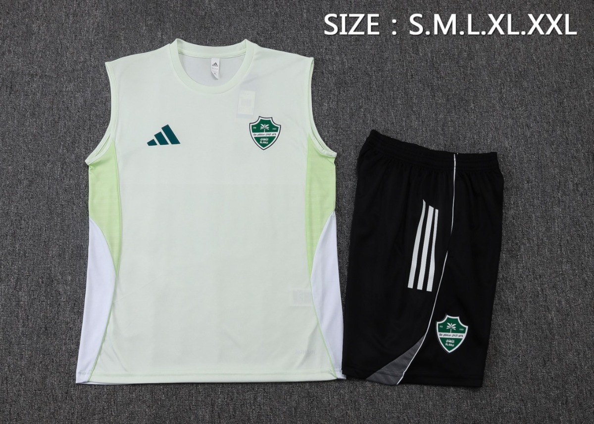 2026 Al-Ahly Light Green Training Set Shirt and Shorts