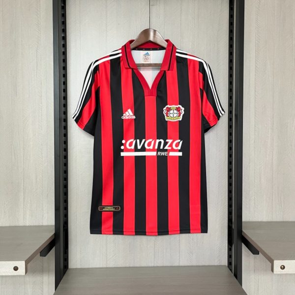 Retro Leverkusen 00/01 Home jersey Fan Version