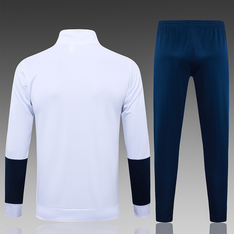 2024/25 Sao Paulo White Jacket Training Suit Set Football Team Shirt Sports Fashion