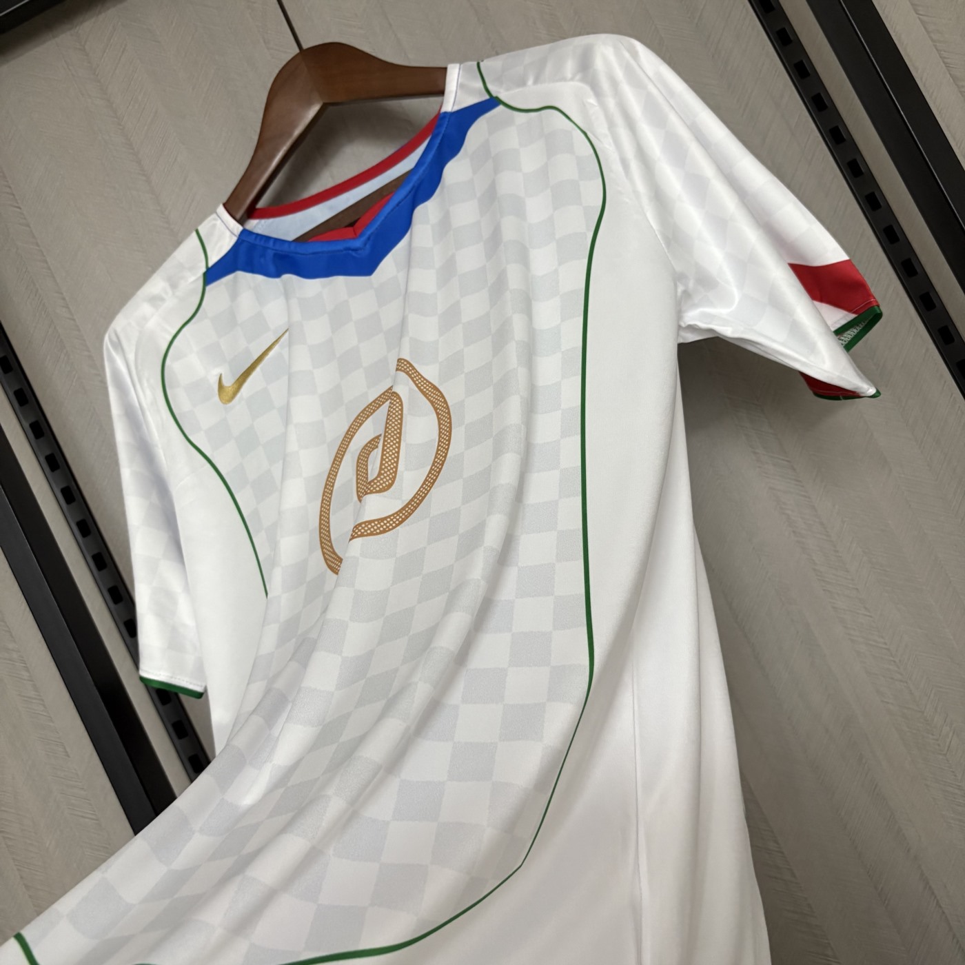 2025 Nike T90 jersey White and Blue Fan version