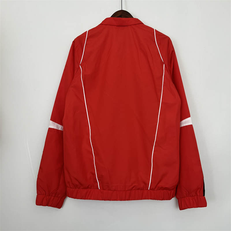 2023 new windbreaker Manchester United red Sport Unifom jersey Sport Unifom
