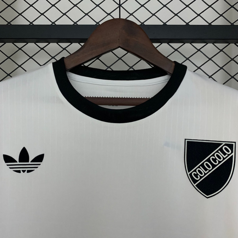 25/26 Colo Colo 100th Anniversary White Jersey Fan Version