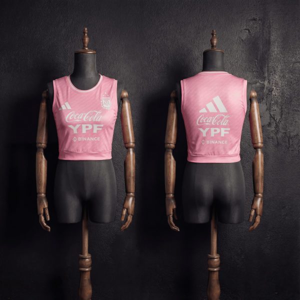 Women's Football Vest Argentina 2025 Special Edition Pink Jersey