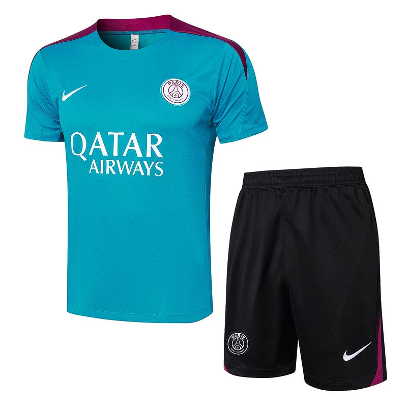 24/25 Psg Blue Training Set Shirt and Shorts